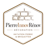 Logo PierreInnovRénov — décoration, imitation pierre et briquettes